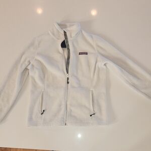 Vineyard Vines White Fleece Jacket
